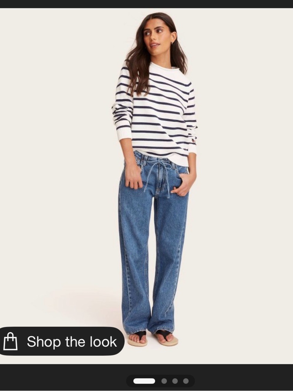 parke x target baggy drawstring jeans